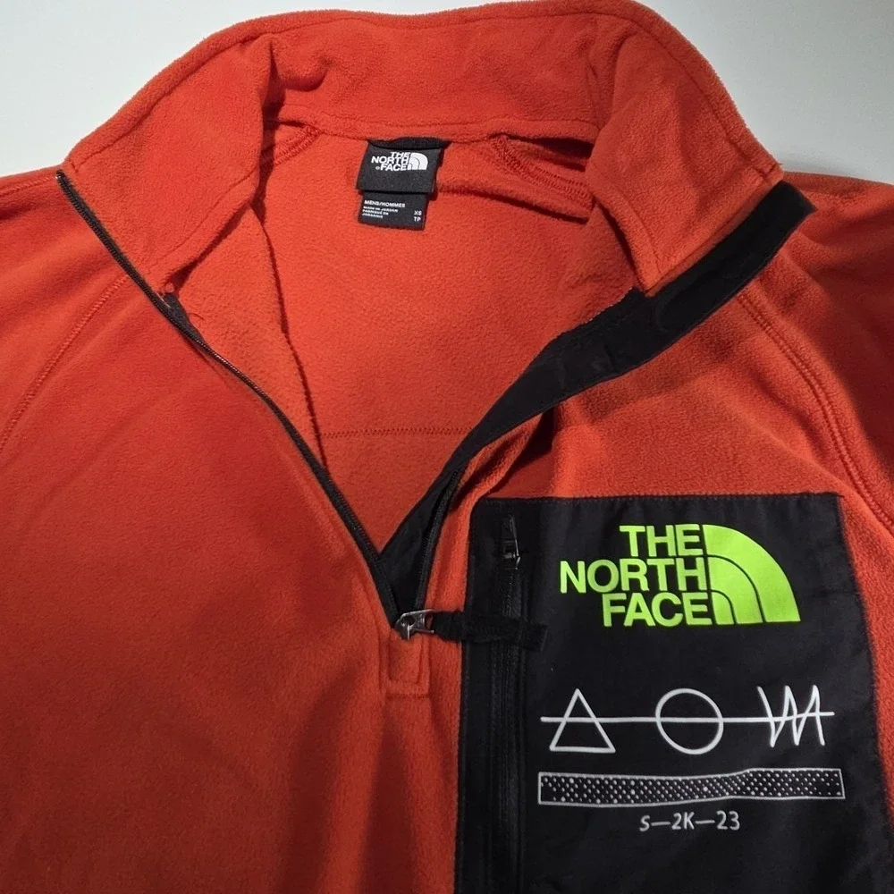 Mens‎ The North Face Trailwear Fantasy Ridge 1/2 Zip Pullover Fleece Sweater